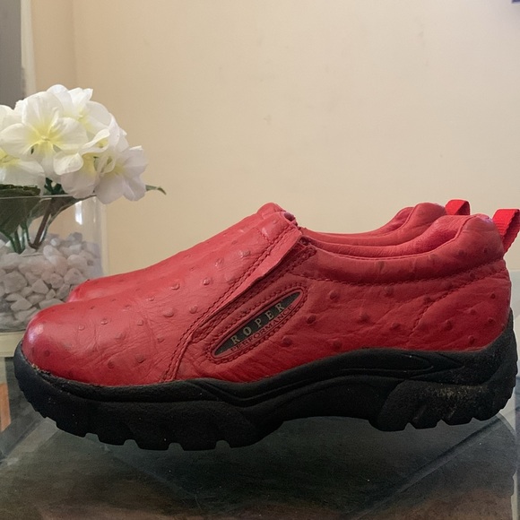 ROPER Performance Slip-On Ostrich Print Clog  Shoes - Picture 9 of 16